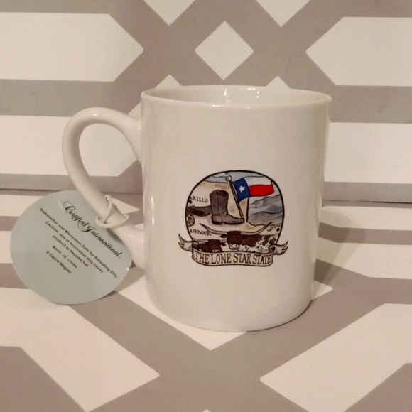 New Certified International "Texas Lone Star State" Coffee/Tea Mug - Picture 2 of 7